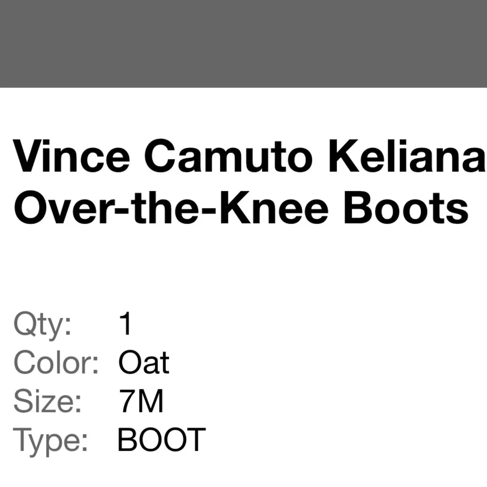 Vince Camuto Keliana Over the knee gladiator heeled boot sandal